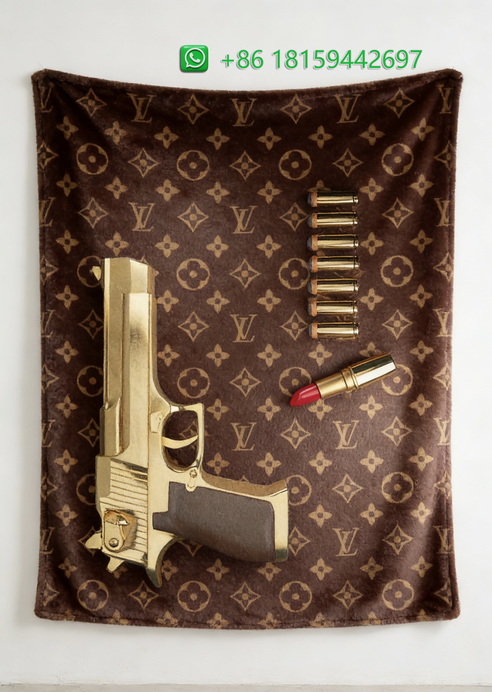 Louis Vuitton Throw Blankets